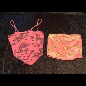 Rue 21 Crop Tops Size Medium